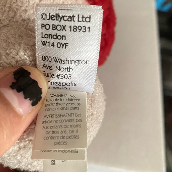 Jellycat Mushroom Amuseables Mushroom Bag Charm Key Chain Rare & Retired - Picture 15 of 15